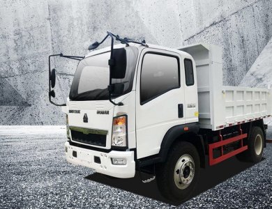 HOWO 4x2 160 HP 10-ton Mini Tipper Truck Euro III 6-Wheel Dump Truck for Sale