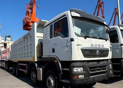 Hot sale SINOTRUK TX 8X4 371HP DUMP TRUCK