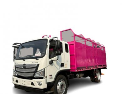 FOTON 4×2 165 HP 10-ton 5.5 m Cattle Transport Truck 10-ton Farm Animal Delivery Truck for Sale