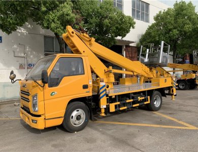 JMC 4×2 116 HP Euro V 24 m Telescopic Boom Aerial Lift Bucket Truck for Safe High-Altitude Operations
