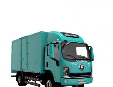 SHACMAN SAGMOTO E9 4×2 154 HP Euro V Box / Van Truck 5.25 m for Sale 