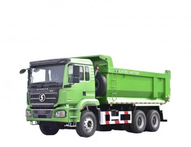 SHACMAN SAGMOTO X3s 6×4 385 HP Cummins Euro III 10-Wheel 20-Ton Dump Tipper Truck for Sudan