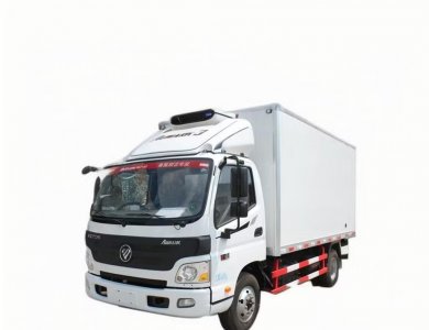 Foton 130 HP 4×2 2-Ton Carrier Cooler Refrigerator Truck for Meat & Fish Transport for Sale