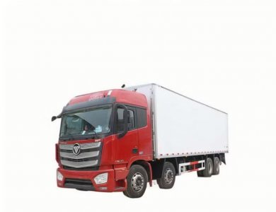 Foton 8*4 9.6m Long Distance Food Transportation Freezer Refrigerator Truck