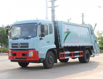 Factory-Supply 4×2 12 000 L Refuse Collector – Compressed Garbage Compactor Truck for Sale