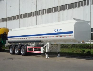 CIMC 3 Axles 40000L 40m³ Petroleum Fuel Tank Trailer for Sale