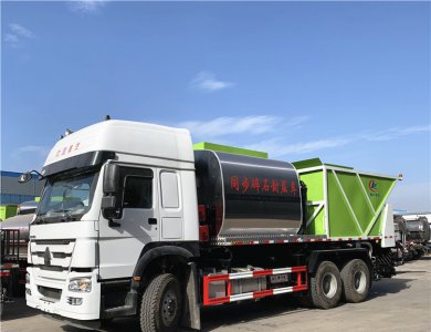 SINOTRUK HOWO 6x4 D10.34-50 340HP Euro 3/4/5 20CBM Hot Asphalt Macadam Spraying Sealing Layer Synchronous Seal Coating Truck with 10-Speed Transmission for Sale