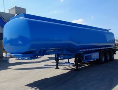 Tri-axle 45cbm Diesel Gasoline Tank Trailer for Sale