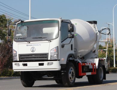 SHACMAN SAGMOTO X9 4X2 130HP 2-3m3 Concrete Mixer Truck