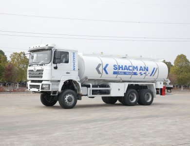 Shacman Fuel Tank Sewage Suction Truck  6x4 Drive 