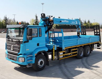 SHACMAN SAGMOTO X3s 6X4 420HP Truck Mounted-Crane