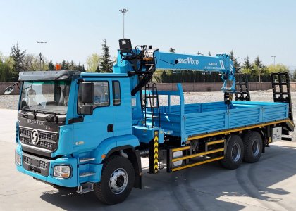 SHACMAN SAGMOTO X3s 6X4 420HP Truck Mounted-Crane