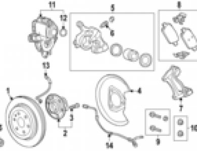Acura Front Rear 3.0L-3.5L MDX Brake Pads for Sale