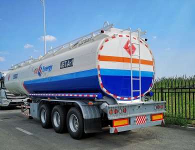 Kailai Aircraft Fuel Semi Trailer 2-Axle or 3-Axle Custom Capacity for Sale