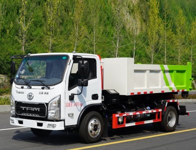 Kailai Hubei Tri-Ring 4×2 Hook-Arm Garbage Truck YZZ5040ZXXST6 - 118kW Euro III-VI, 3.62m Bin, ≤60s Swap, ABS+A/C, Global Export