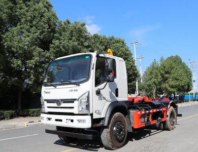 Kailai Tri-Ring 4×2 Hook-Lift Garbage Truck - 14.25m³ Euro II-VI Bin, 147kW, 8-Gear, ≤60s Swap, ABS+A/C, Global Export
