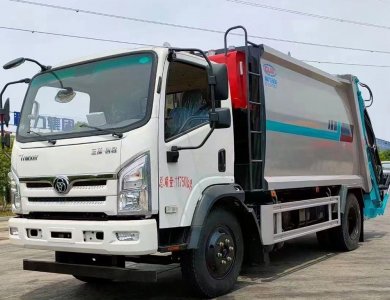 Kailai Tri-Ring CL5120ZYS6BHQ 4×2 12m³ Euro-VI Compactor Garbage Truck - 110-147kW, 8-Gear, Full-Hydraulic, PLC One-Button, 240L Rear Lifter, Global Export