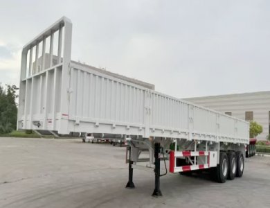Cheap Price 3 Axles 50t Sidewall Truck Trailer for Sale