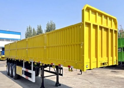 Super Quality 3 Axles 60t Double Layer Sidewall Trailer for Sale