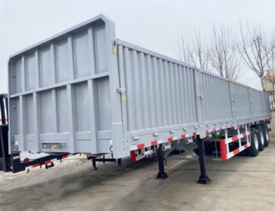 Tri Axles 12.5m High Sidewall Semi Trailer for Sale