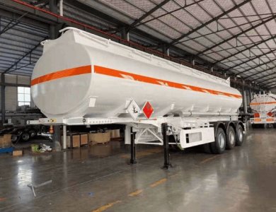 Hot Sale 3 Axles 42000 Liters Diesel Oil Fuel Tanker Semi Trailer