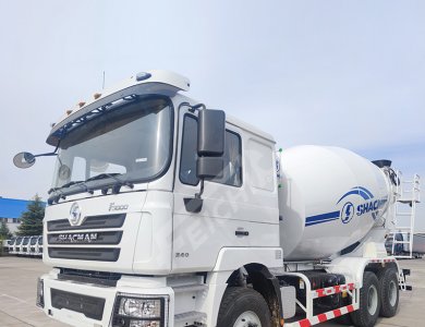 Camion Toupie Neuf SHACMAN F3000 6×4 – 10 m³ – 340 ch – Pour Béton Prêt à l’Emploi en Algérie
