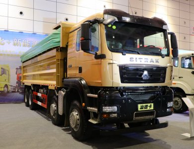 Sinotruk Sitrak C7H 8x4 440 Horsepower Dump Truck In Morocco for Sale