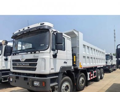 Système de Camion-Benne SHACMAN F3000 8×4 (Spécification Exclusivement Algérienne) – Solution de Charge Utile 40T conçue pour le Sahara avec Benne HYVA et Essieux ST16