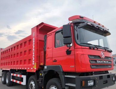 CAMION AUTO-DÉCHARGEUR SHACMAN F3000 400 CH 8X4 - CERTIFIÉ MINIER GUINÉE | CORPS 34m³ EN ACIER Q355
