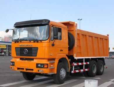 SHACMAN 6x4 290hp F2000 Dump Truck for Guinea