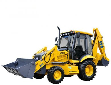 XC870K 3.5 Ton Backhoe Loader - Dual Function Earthmoving Machine with Quick-Change Attachments                                                                                                                                                                