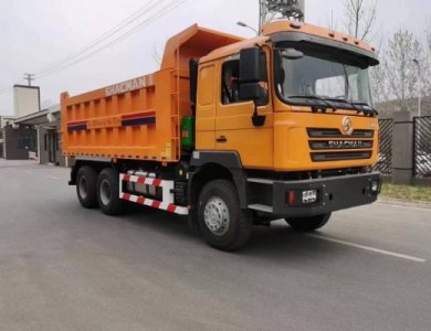 Camion Benne SHACMAN 6x4 340ch F3000 pour la Guinée
