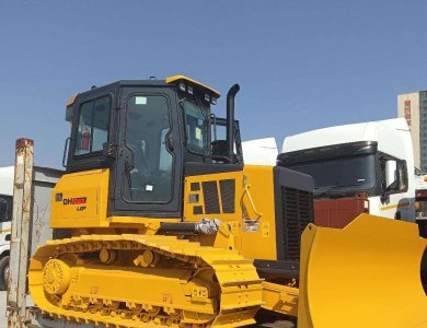 China Shantui Type DH10-B3 LGP 100HP Crawler Bulldozer with 630mm Wide Track Shoes for Swamp & Rice Field Operations