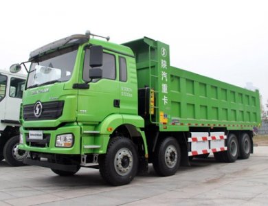 SHACMAN Camion à benne basculante H3000 8x4 380ch pour la Guinée