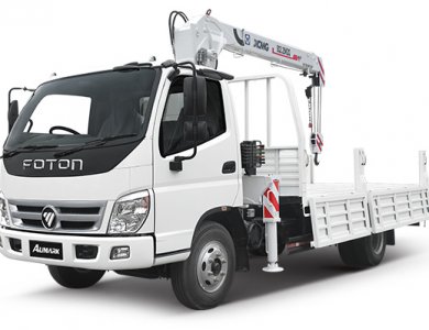 Foton Truck-Mounted Crane 3.2 Ton Telescopic & Knuckle Boom Cranes (SQ2SK2Q / SQ3.2SK2Q / SQ2ZK1 / SQ3.2ZK2) for Utility, Construction & Service Fleets
