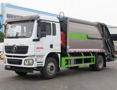 SHACMAN L3000 4x2 Compactor Trash 15cbm Garbage Truck for Sale