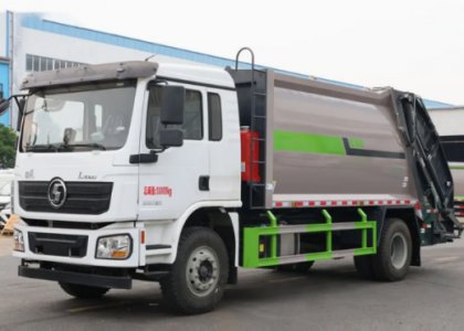 SHACMAN L3000 4x2 Compactor Trash 15cbm Garbage Truck for Sale