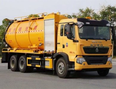 HOWO TX 6x4 23cbm Cleaning Sewage Suction Truck for Sale