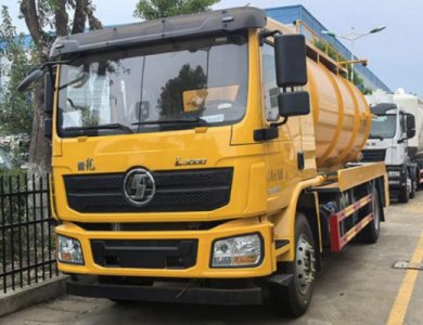 SHACMAN L3000 4x2 10CBM Sewage Suction Truck for Sale