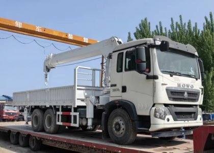 Brand New HOWO TX 6x4 12t Lifting Crane Truck for Sale