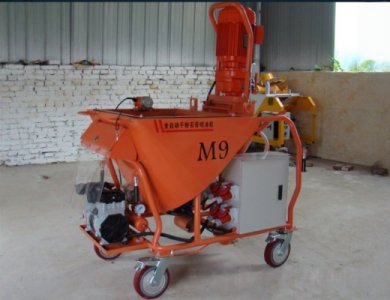 Good Price M9 Fully Automatic Mortar Putty Cement Sprayer Spraying Machine