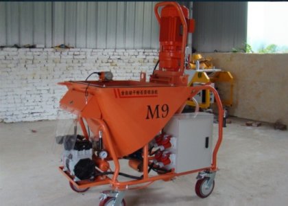 Good Price M9 Fully Automatic Mortar Putty Cement Sprayer Spraying Machine