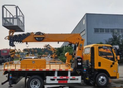 FOTON 20m Aerial Work Platform Telescopic Boom Lift Truck For Sale