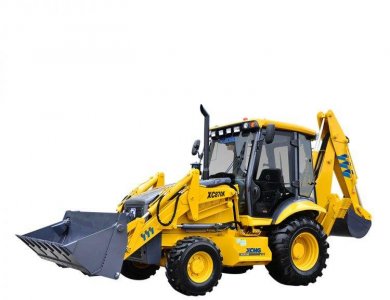 XCMG XC870K Backhoe Loader 2.5 Ton 4x4 LHD Multifunctional Backhoe Loader for Sale