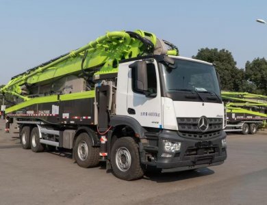 Zoomlion 59m Concrete Pump Truck Benz Chassis 59X-6RZ for Sale