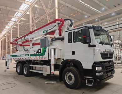 XCMG XS43 Concrete Pump Truck for Algeria