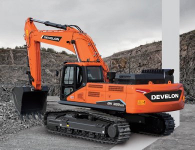 DEVELON DX380HD 2.15cbm Bucket 39.4t DOOSAN Crawler Excavator for Sale