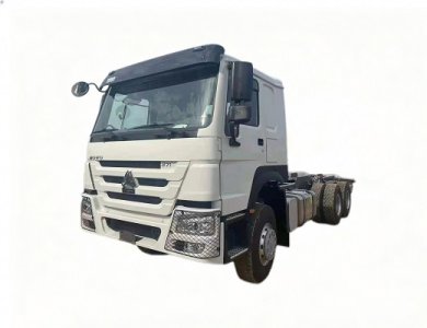 HOWO Cargo Truck 10Wheels Left Hand Drive 6x4 400HP Brand New for Sale