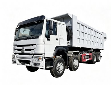HOWO Dump Truck 8x4 400HP Heavy Duty Truck Tipper Truck for Sale