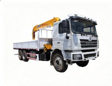 SHACMAN F3000 Truck Mounted Crane 10Ton with WEICHAI Engine for Sale 